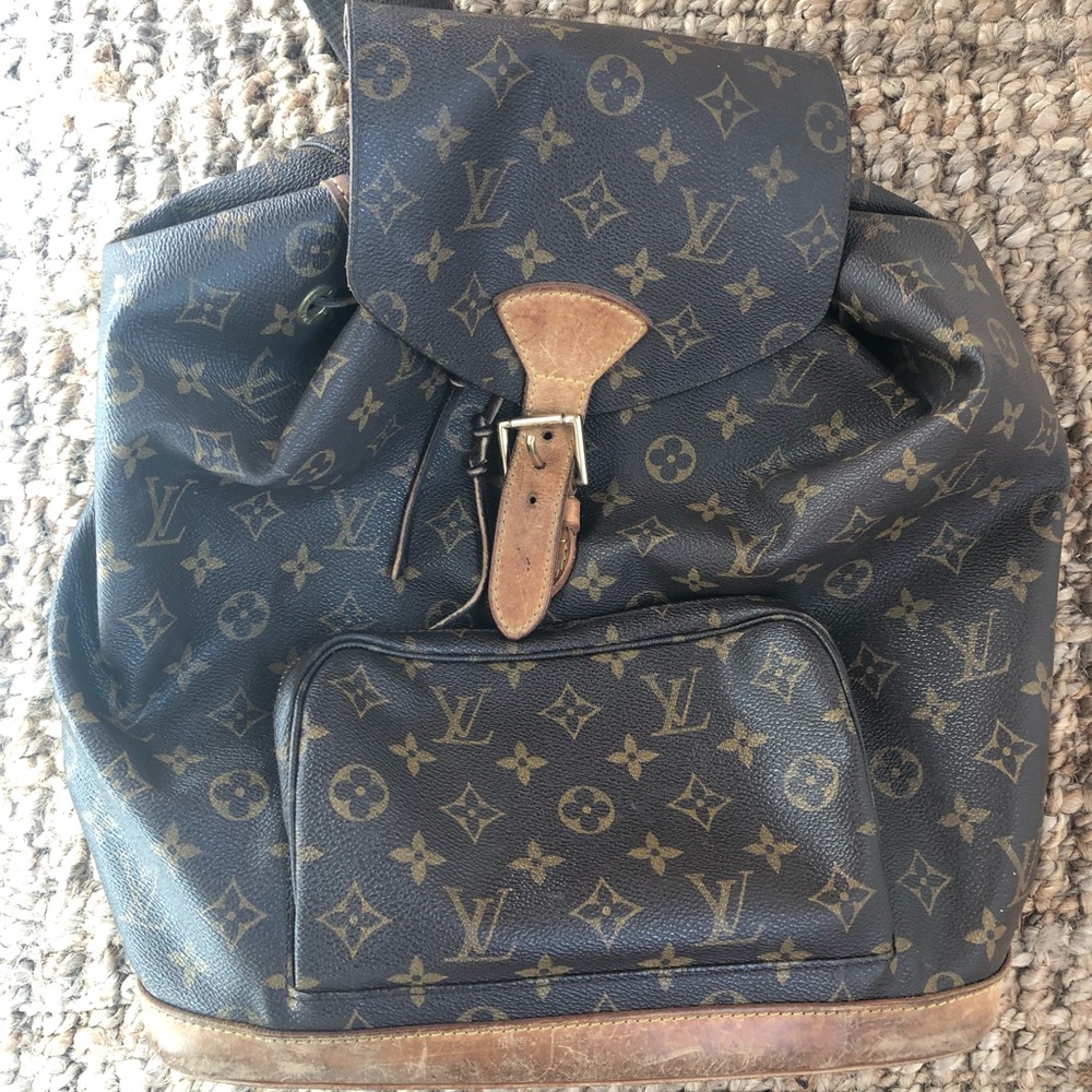 Louis Vuitton monogram canvas gm backpack